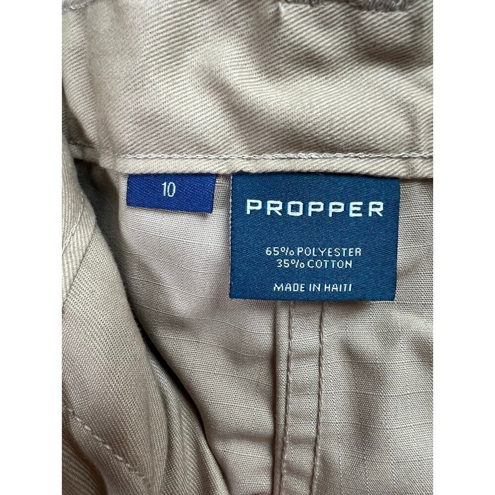 Propper Women's Uniform Tactical Pants Hemmed Khaki Size 10 - Picture 2 of 15